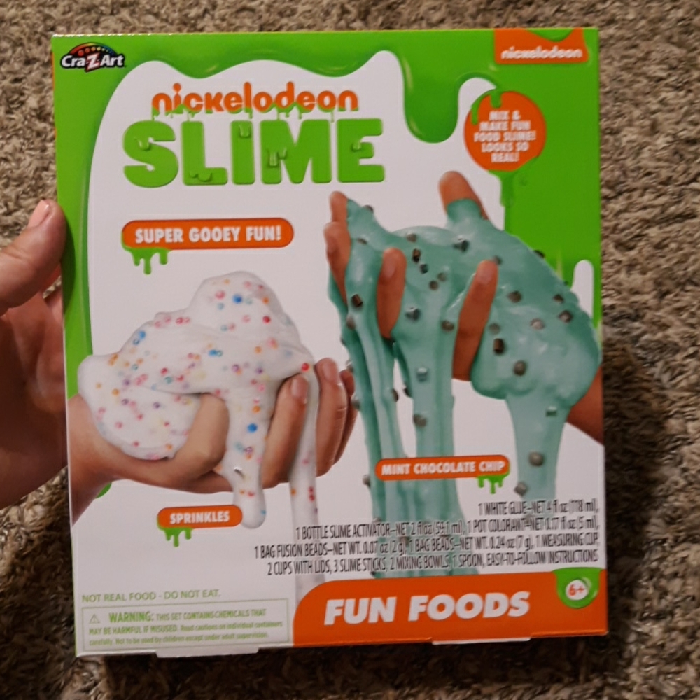 #680 CraZArt nickelodeon slime. Fun foods